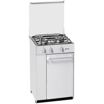 Meireles 5302DVW Cocina de Gas Butano/Propano 3 Zonas 53cm Sin Horno Blanco