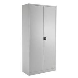 Legato Steel Double Door Cupboard 1950mm - Grey Ref TCSDDC1950GR