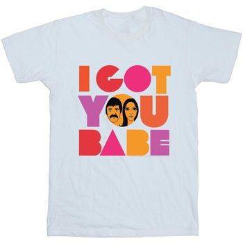 Sonny & Cher Camiseta manga larga I Got You para mujer