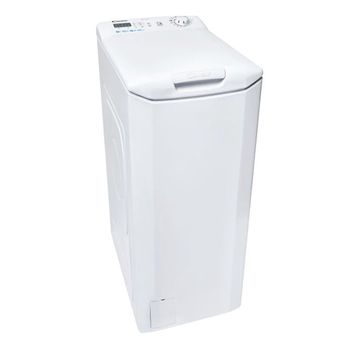 Lavadora Carga Superior - Candy CST27LET 1S, 7 Kg y 1200 RPM, NFC, Blanco