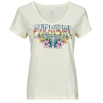 Rip Curl Camiseta BLOCK PARTY V TEE para mujer