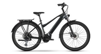 Raymon tourray e 8 0 se bicicleta electrica hibrida sram gx 12s 630wh 27 5   negra 2024